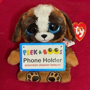 Ty Peek-A-Boos “PUPS”Phone Holder.